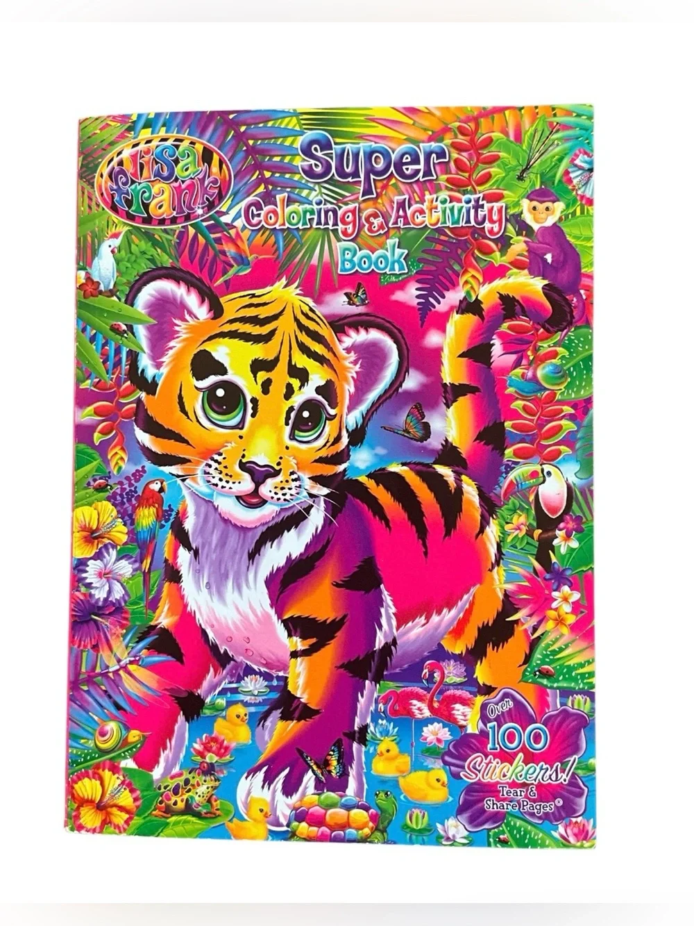 Lisa Frank Super Coloring & Activity Book - Multicolor
